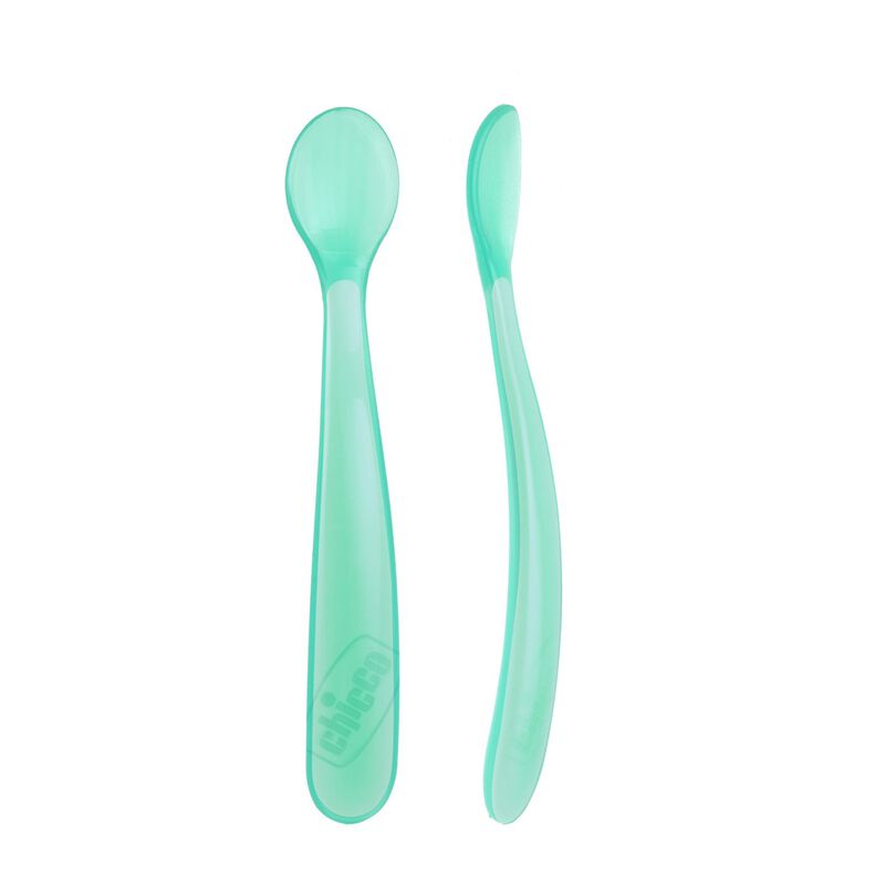 Soft Silicone Spoon Bi-pack 6m+ image number null